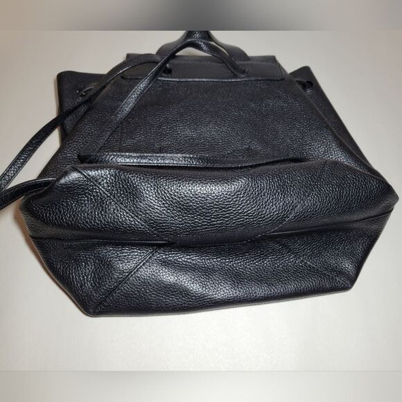 Michael Kors Junie Medium Pebbled Leather Backpack - Picture 6 of 8